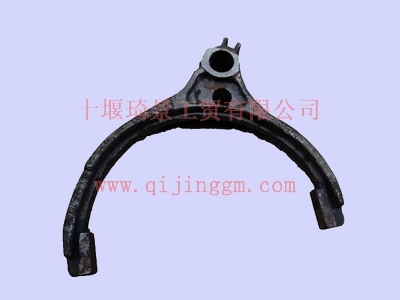 東風(fēng)變速箱8S1000副箱同步器撥叉1700KW-542_東風(fēng)變速箱配件