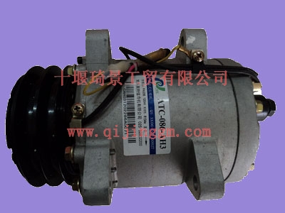 空調(diào)壓縮機8104010-C0120_東風康明斯/cummins6L發(fā)動機配件_東風天龍配件_東風發(fā)動機配件_康明斯發(fā)動機配件
