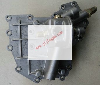 1012BF11-010機(jī)油冷卻器帶機(jī)油濾清器座總成,東風(fēng)天錦配件,雷諾發(fā)動機(jī)配件,4H發(fā)動機(jī)配件
